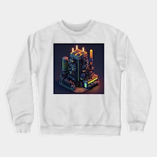 My small worlds : Nuclear laboratory Crewneck Sweatshirt